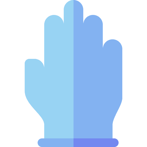 Gloves safety healthcare and medical gloves icon Gloves safety healthcare and medical gloves icon