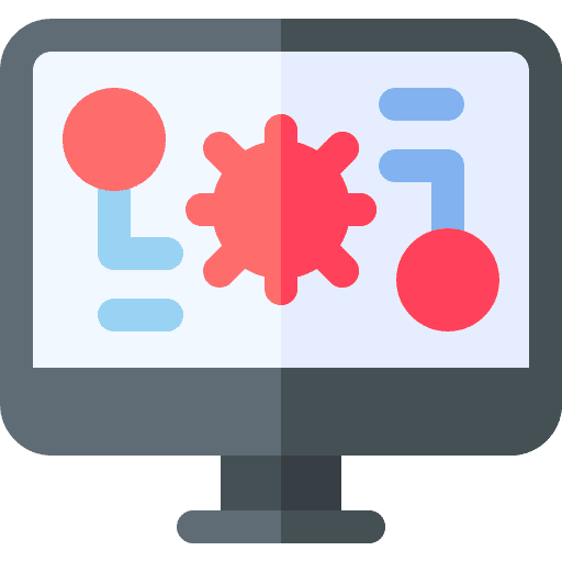 Research research education virus icon Research research education virus icon