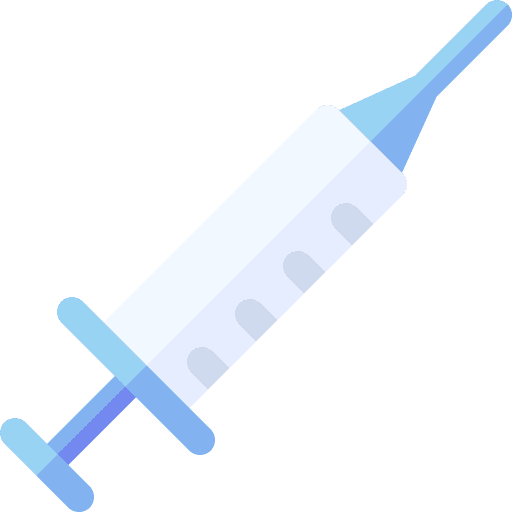 Syringe dentist doctor anesthesia icon Syringe dentist doctor anesthesia icon