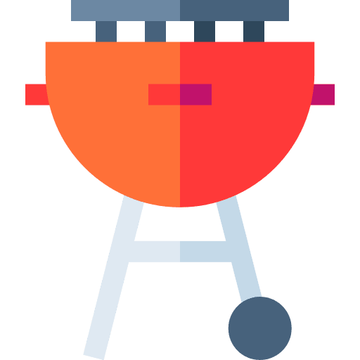 Grill barbecue holidays food and restaurant icon