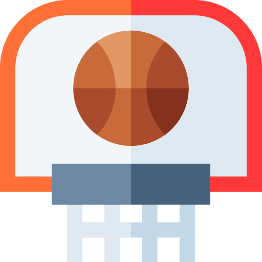Basketball basketball net sport equipment icon