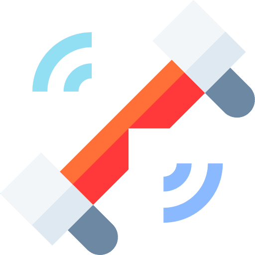 Hoverboard urban transport smart devices icon
