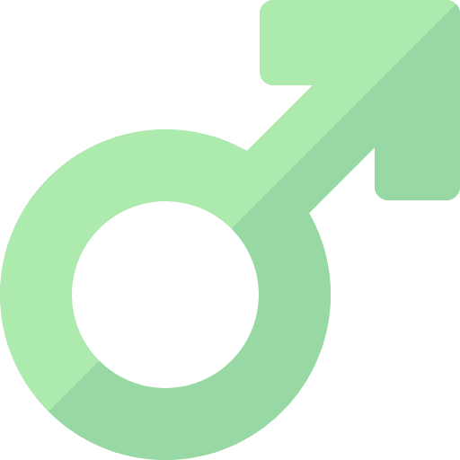 Man symbol shapes and symbols mars icon