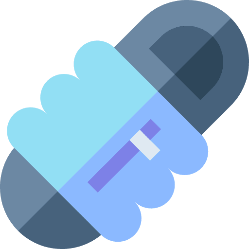 Sleeping bag equipment sleeping bag camping icon