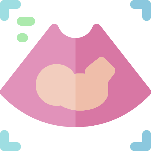 Ultrasound baby ultrasound machine ultrasound icon
