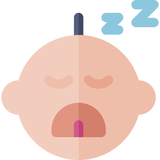 Baby zzz infant sleeping icon Baby zzz infant sleeping icon