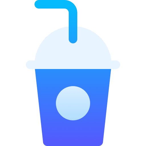 Juice take away food and restaurant cup icon