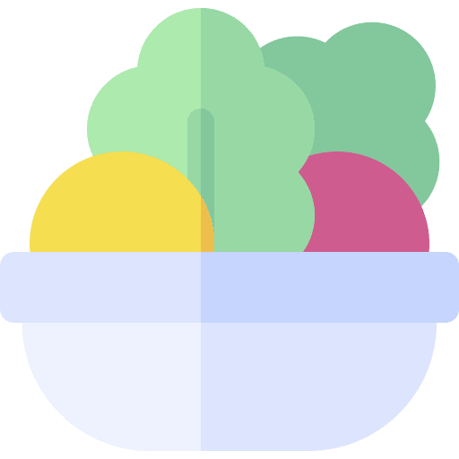 Salad vegan healthy food vegetable icon Salad vegan healthy food vegetable icon