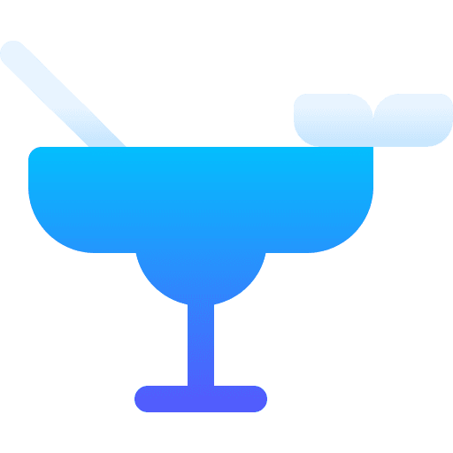 Cocktail alcoholic food and restaurant drink icon Cocktail alcoholic food and restaurant drink icon