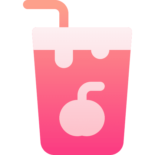 Cocktail food and restaurant beverage glass icon