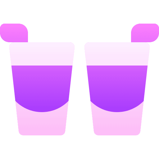 Shot food and restaurant cups shots icon