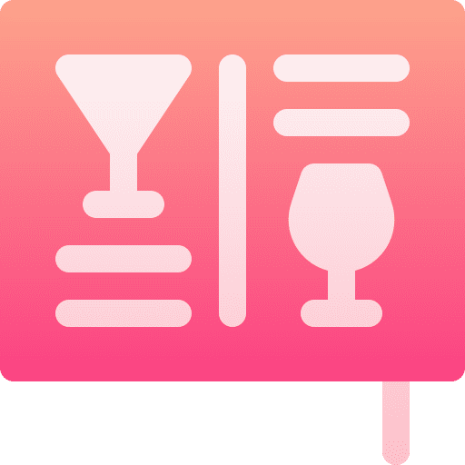 Menu wine menu cocktail alcohol icon Menu wine menu cocktail alcohol icon