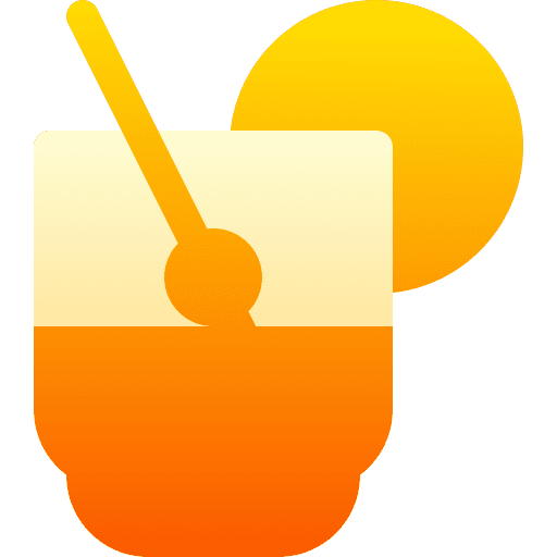 Old fashion cocktail party beverage icon Old fashion cocktail party beverage icon