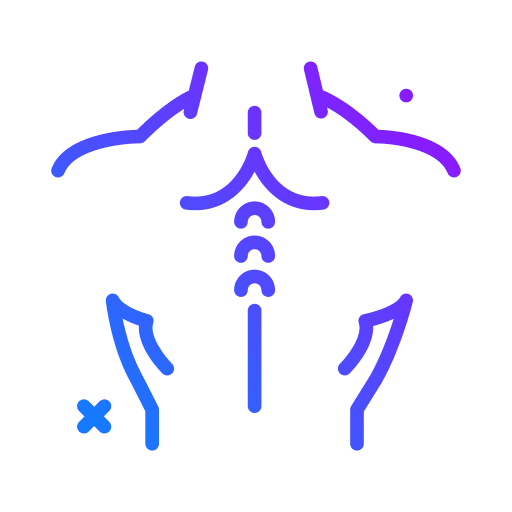 Back sports and competition weightlifting fitness icon