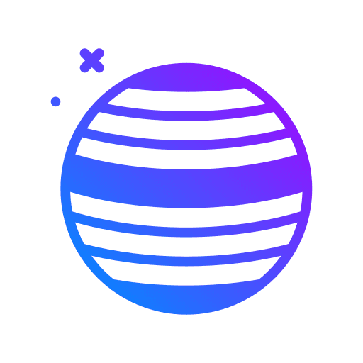Fitball fitball sports and competition wellness icon