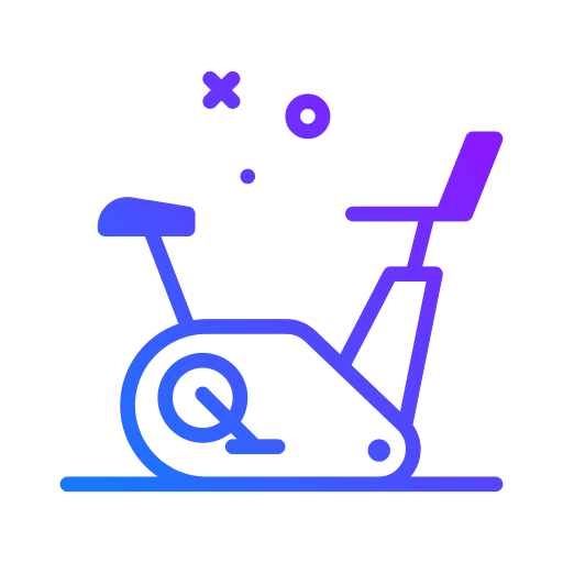 Bike bike workout sports and competition icon