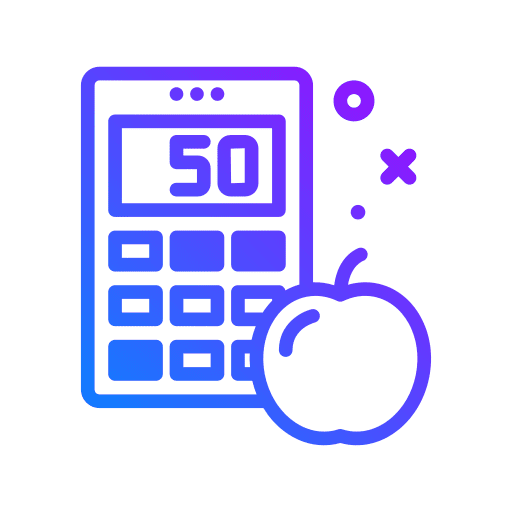 Calculator calculating technological health icon
