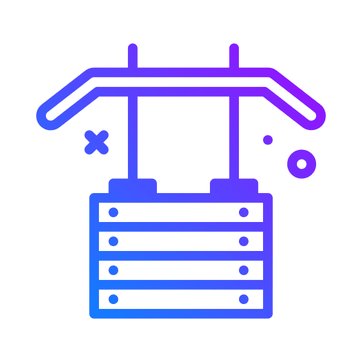 Gym equipment equipment training fitness icon