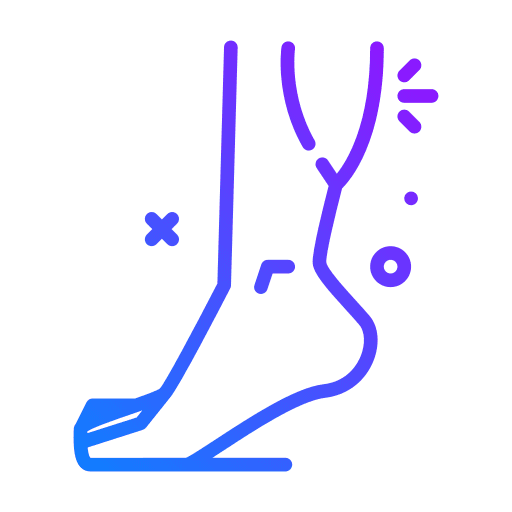 Leg fitness leg muscle icon