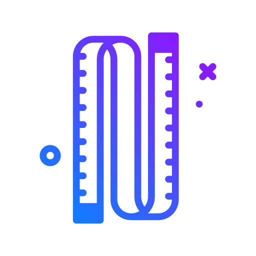 Measure tape measurement measuring tape healthy icon