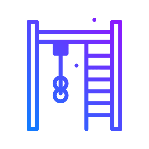 Rings sports and competition fitness rings icon