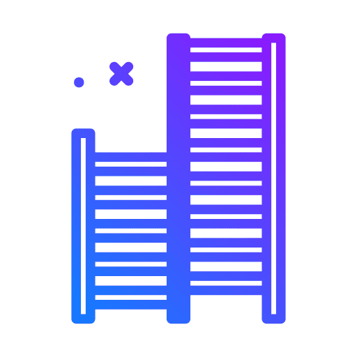 Stairs fitness gym stairs icon