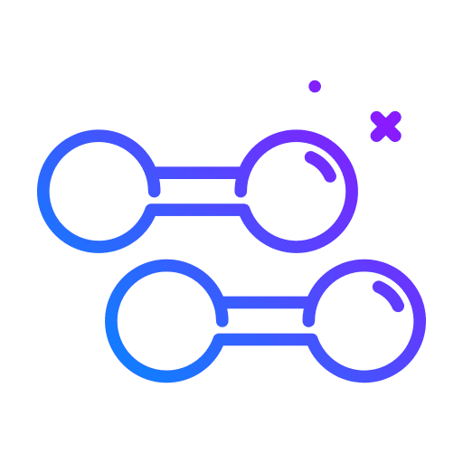 Weights exercise training lift icon