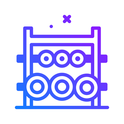 Weights weights gym lift icon