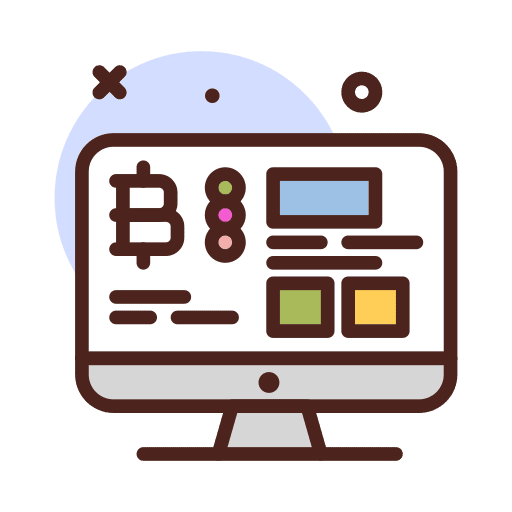 Browser business and finance online payment digital money icon