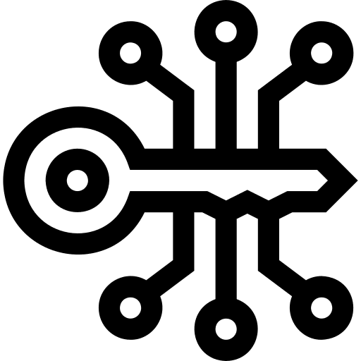 Encryption secure access security icon