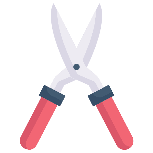 Scissors garden gardener farming and gardening icon