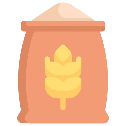 Wheat grain grain bag food and restaurant icon