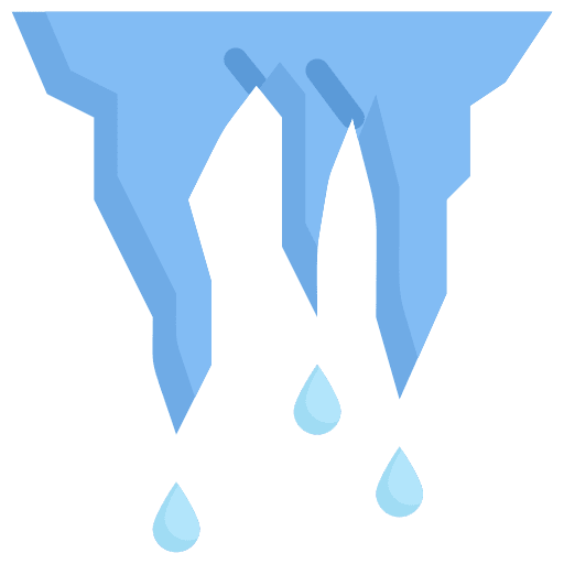 Ice unfreeze nature weather icon Ice unfreeze nature weather icon