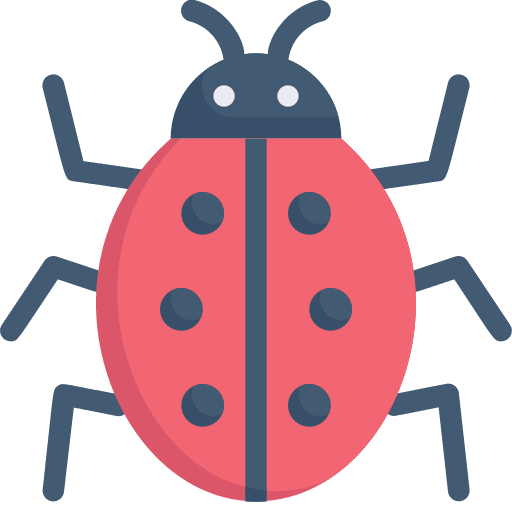 Ladybug animals entomology insect icon Ladybug animals entomology insect icon