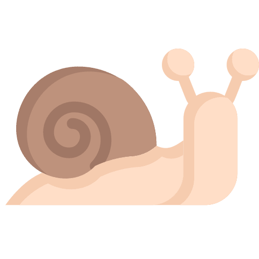 Snail garden slow spring icon Snail garden slow spring icon