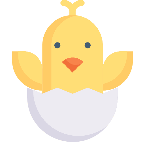 Chick chicken easter animals icon Chick chicken easter animals icon