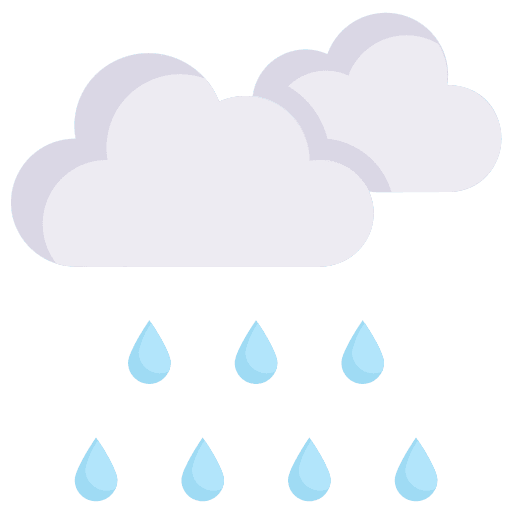 Rain drops raindrops clouds icon Rain drops raindrops clouds icon