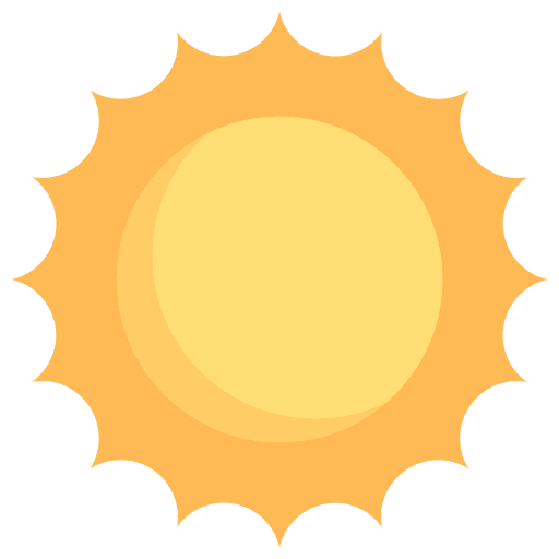 Sun haw weather weather summer icon Sun haw weather weather summer icon