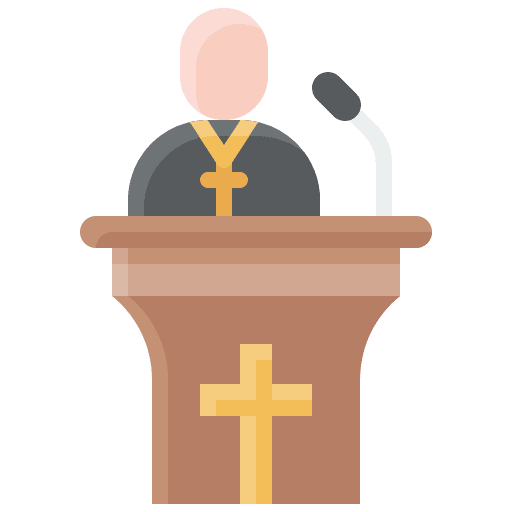 Pulpit preaching pulpit cultures icon