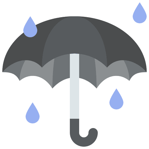 Rain funeral sorrow burial icon