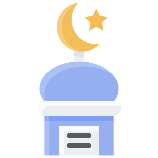 Muslim islamic pray mosques icon