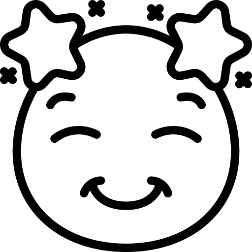 Happy content smileys smile icon