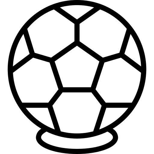 Football team sport ball sports and competition icon