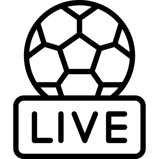 Live football sport streaming icon