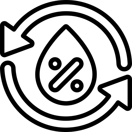 Refresh weather recycle drop icon