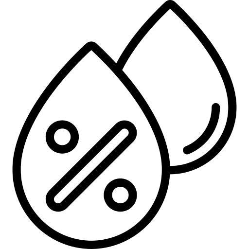 Watering farming and gardening humidity meteorology icon