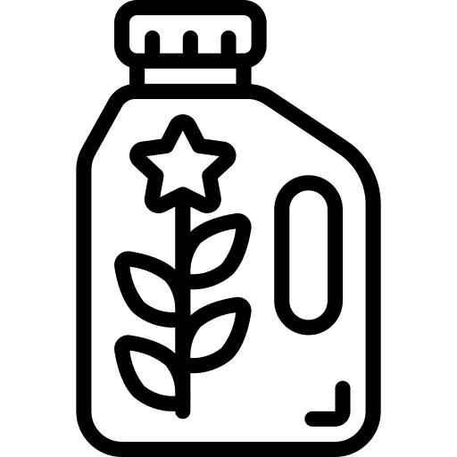 Bottle farming and gardening plant grow icon