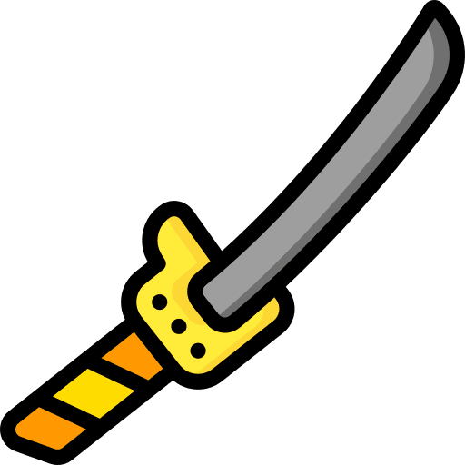 Katana katana weapon miscellaneous icon