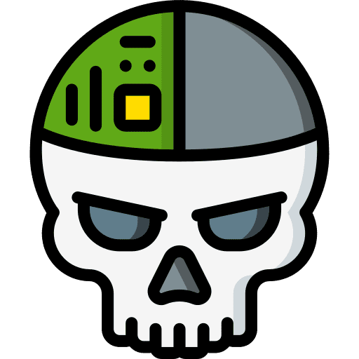 Skull spirit war skull icon