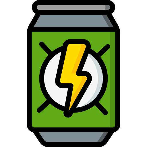 Energy drink nutrition energy drink food and restaurant icon